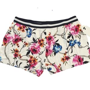 Pj Salvage Flowers chains ropes pj short lpungewear M NWT